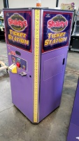 TICKET STATION 2 SIDED SHREDDER KIOSK BENCHMARK SHAKEY'S - 5