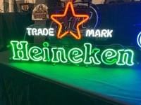 1 LOT- HEINEKEN BEER DISTRIBUTOR NEON BAR SIGN