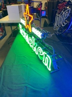 1 LOT- HEINEKEN BEER DISTRIBUTOR NEON BAR SIGN - 4