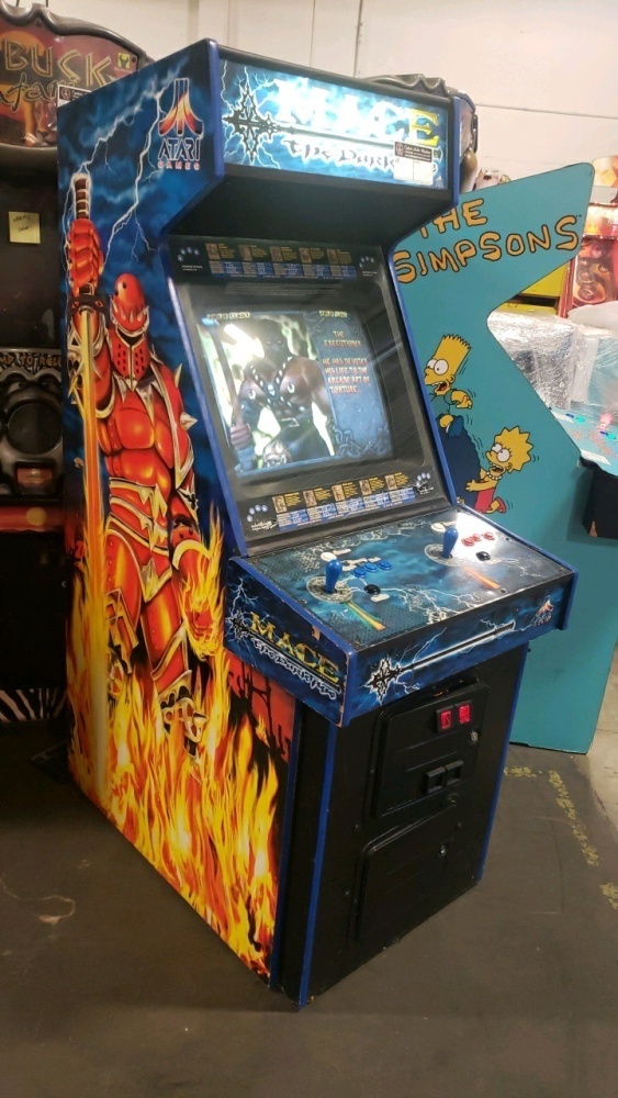 MACE THE DARK AGE DEDICATED UPRIGHT ARCADE GAME