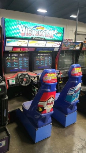 VICTORY LAP DUAL RACING ARCADE GAME