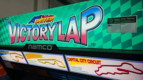 VICTORY LAP DUAL RACING ARCADE GAME