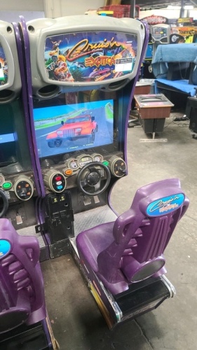 CRUISIN EXOTICA DEDICATED RACING ARCADE GAME CAPCOM