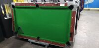 POOL TABLE 7' VALLEY COUGAR COIN OP SLATE TOP - 2