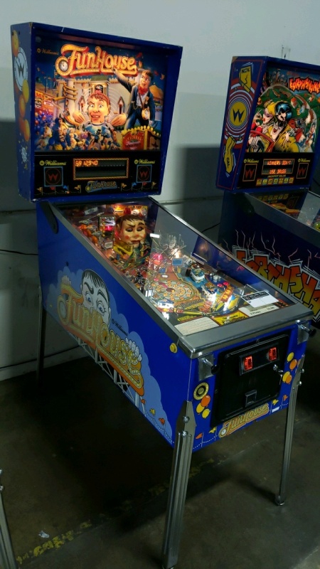 FUNHOUSE CLASSIC WILLIAMS PINBALL MACHINE 1990