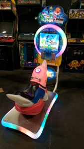 DOLPHIN STAR GLOW RIDE KIDDIE RIDER W/ MONITOR