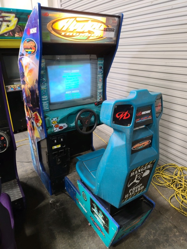 HYDRO THUNDER SITDOWN RACING ARCADE GAME MIDWAY JRR