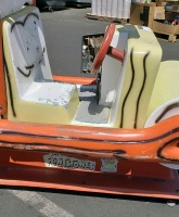 KIDDIE RIDE FRED FLINTSTONE CAR - 3