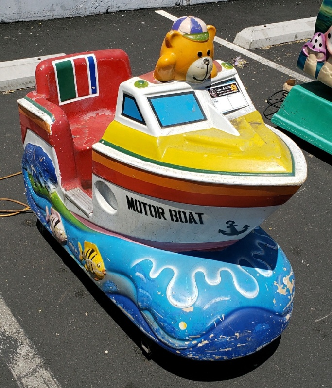 KIDDIE RIDE MINI MOTOR BOAT #3