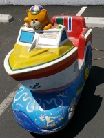 KIDDIE RIDE MINI MOTOR BOAT #3 - 2