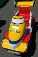 KIDDIE RIDE MINI HONDA RACE CAR #1 - 2