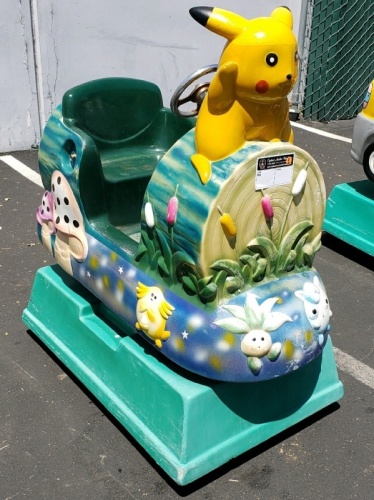 KIDDIE RIDE MINI CAR RIDE PIKACHU FRIEND #1