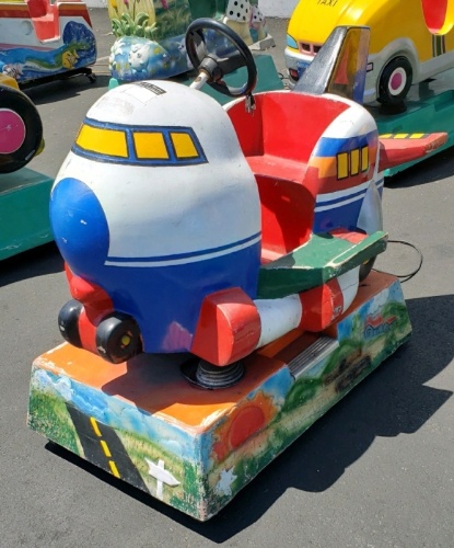 KIDDIE RIDE MINI JET PLANE RIDE