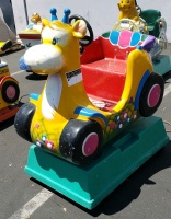 KIDDIE RIDE GIRAFFE MINI CAR RIDER - 2