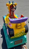 KIDDIE RIDE GIRAFFE MINI CAR RIDER - 3