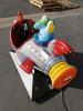 KIDDIE RIDE MUPPETS IN SPACE ROBOT CHICKEN SHIP - 4