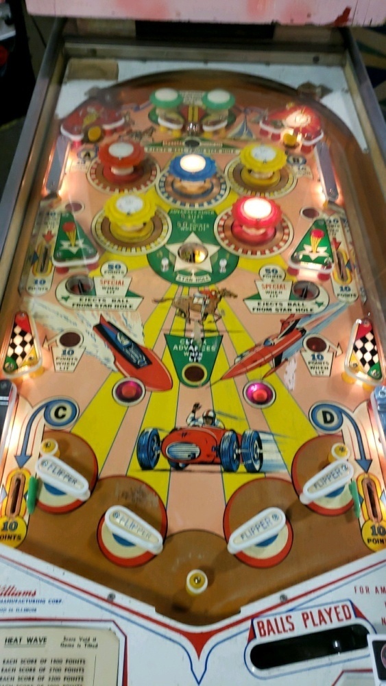 BEAT THE CLOCK CLASSIC PINBALL MACHINE WILLIAMS 1963