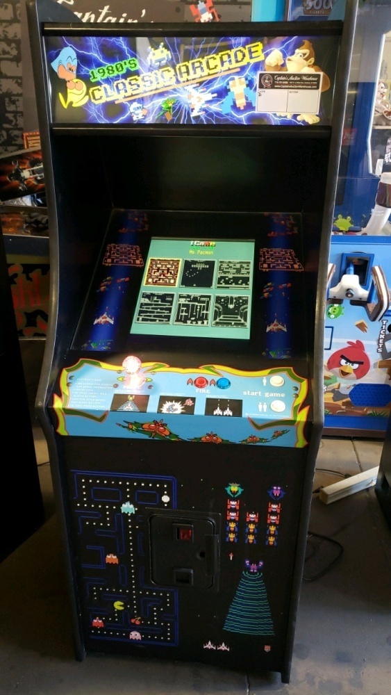 60 in 1 MULTICADE UPRIGHT COMMERCIAL GRADE CAB ARCADE GAME