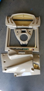 1 BOX LOT- BIG BUCK HUNTER MONITOR BEZEL PARTS ETC.