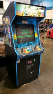 MARVEL SUPER HEROS UPRIGHT ARCADE GAME CAPCOM