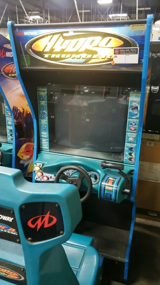 HYDRO THUNDER SITDOWN RACING ARCADE GAME MIDWAY #2