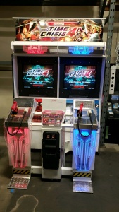 TIME CRISIS 4 DUAL SHOOTER ARCADE GAME NAMCO