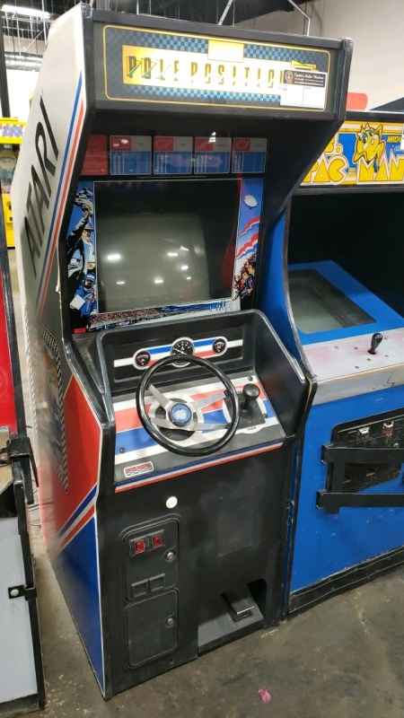 POLE POSITION II UPRIGHT ARCADE GAME ATARI