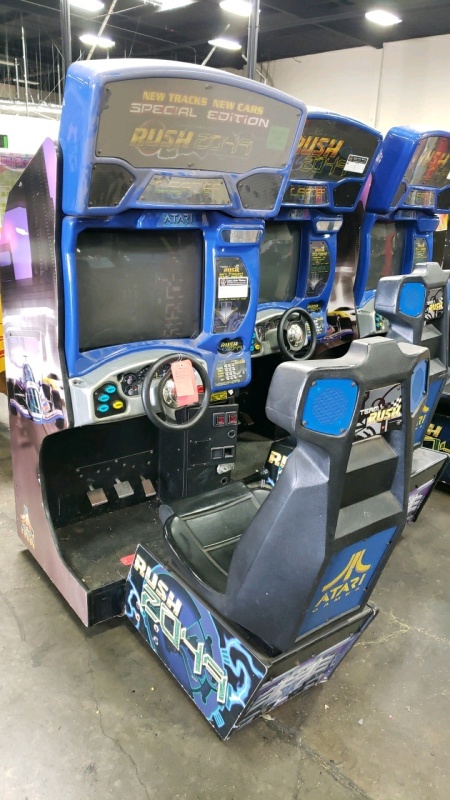 RUSH 2049 SITDOWN RACING ARCADE GAME ATARI