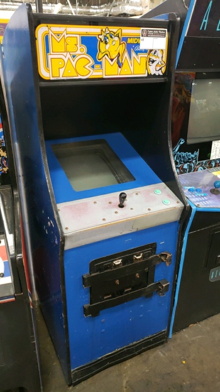 MS PAC-MAN UPRIGHT ARCADE GAME WORKING PROJECT