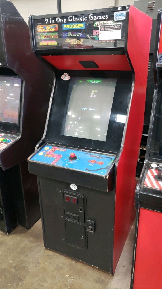 9 IN 1 UPRIGHT MULTICADE ARCADE GAME - 2