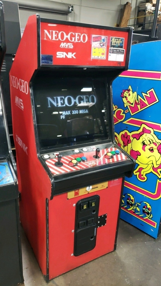 NEO GEO SNK 2 SLOT UPRIGHT ARCADE GAME