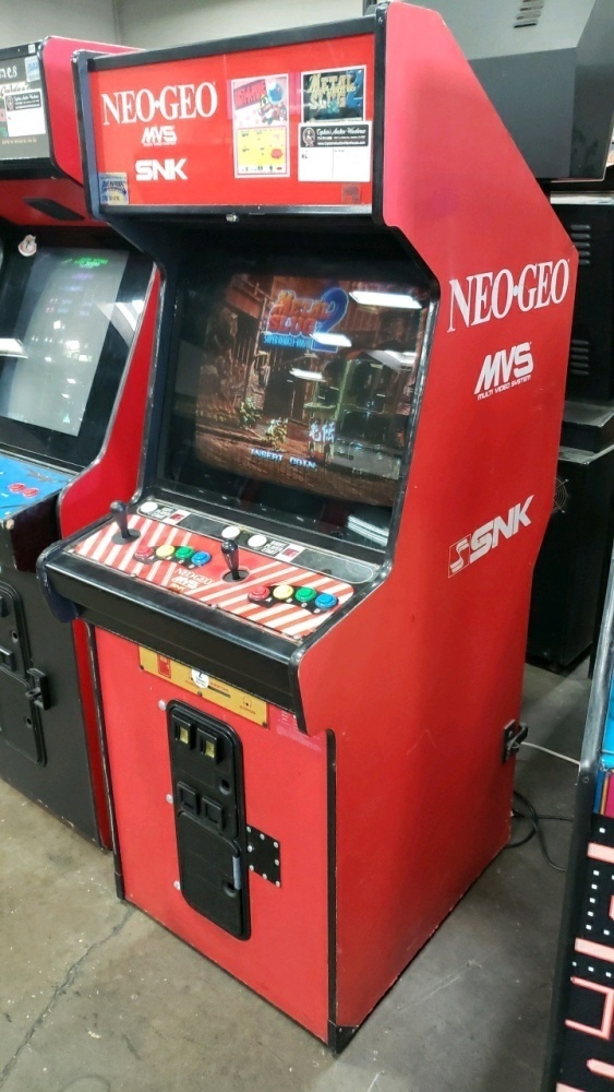 NEO GEO SNK 2 SLOT UPRIGHT ARCADE GAME