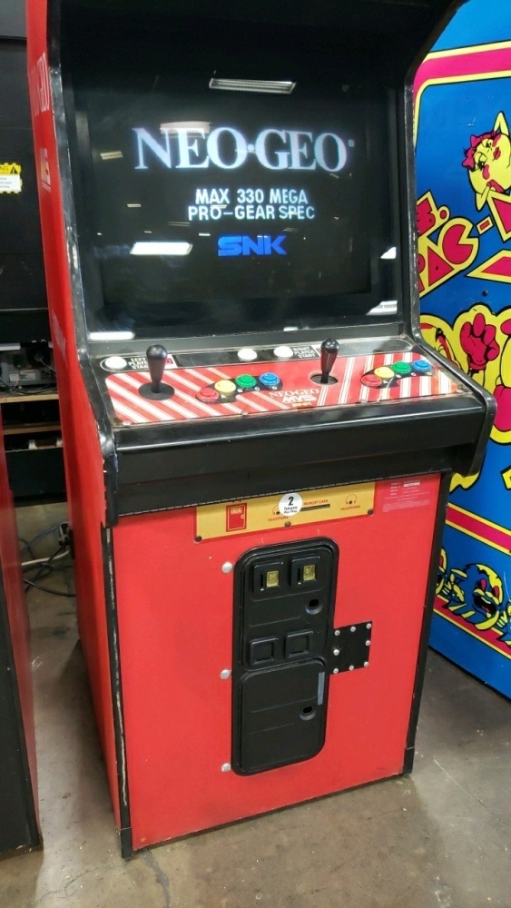 NEO GEO SNK 2 SLOT UPRIGHT ARCADE GAME