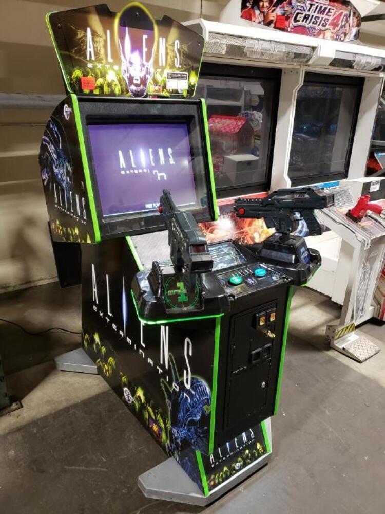 ALIENS EXTERMINATION SHOOTER ARCADE GAME