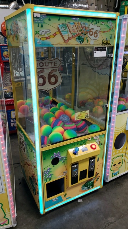 ROUTE 66 S&B CANDY CRANE MACHINE