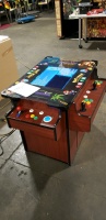 621 IN 1 GAME ELF MULTICADE TRACK BALL COCKTAIL TABLE ARCADE GAME NEW IN BOX CHERRY WOOD - 3