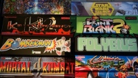 1 LOT- 80's 90's MIDWAY MIX ARCADE GAME TRANSLITE MARQUEE'S NEW #2