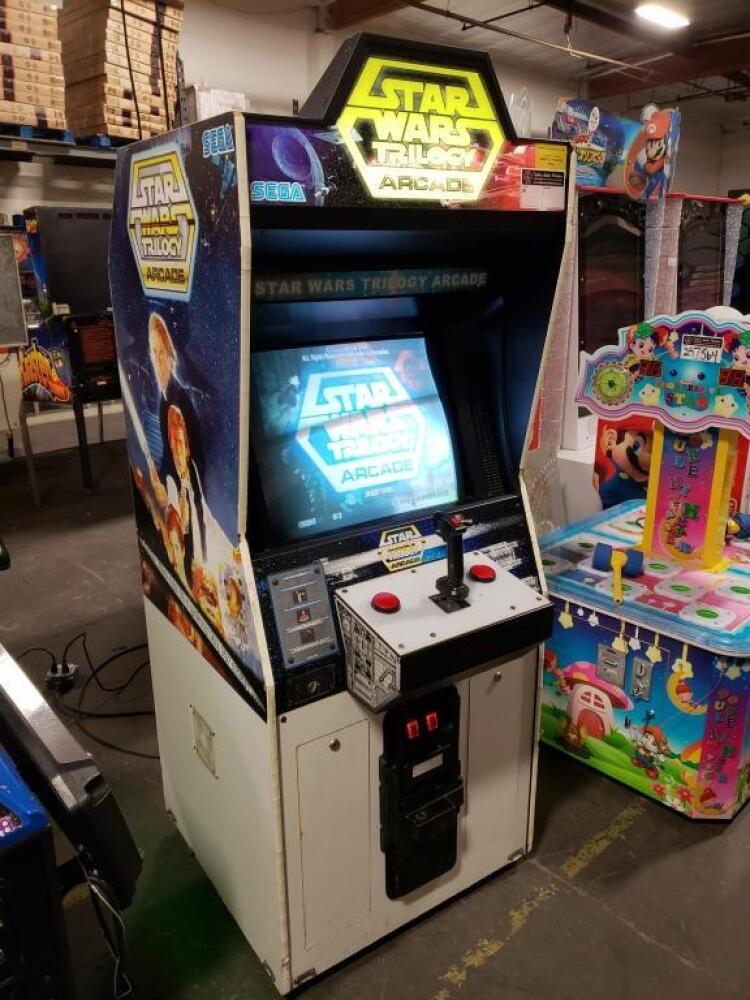 STAR WARS TRILOGY UPRIGHT ARCADE GAME SEGA