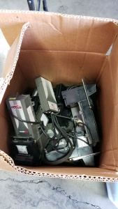 1 BOX LOT- COINCO BILL ACCEPTORS 15 PCS. EST.