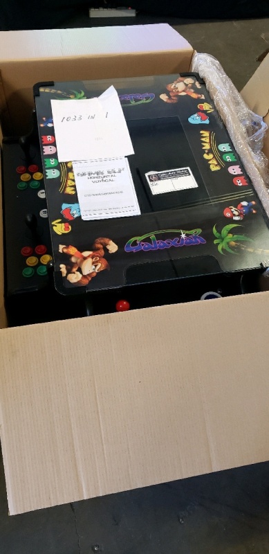 621 IN 1 GAME ELF MULTICADE COCKTAIL TABLE ARCADE GAME NEW IN BOX / BLACK