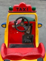 KIDDIE RIDE MINI TAXI CAB #1 - 4