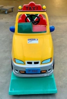 KIDDIE RIDE MINI TAXI CAB #1 - 5