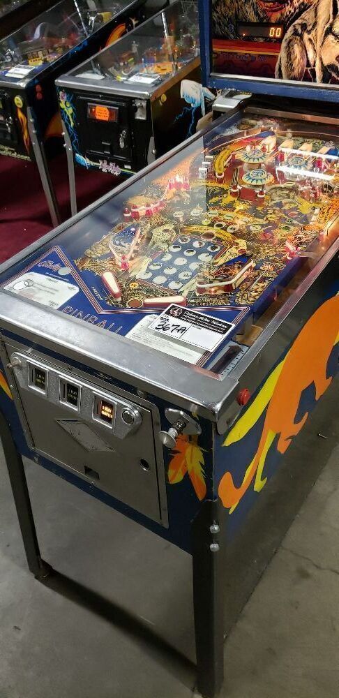 FRONTIER PINBALL MACHINE CLASSIC BALLY 1980