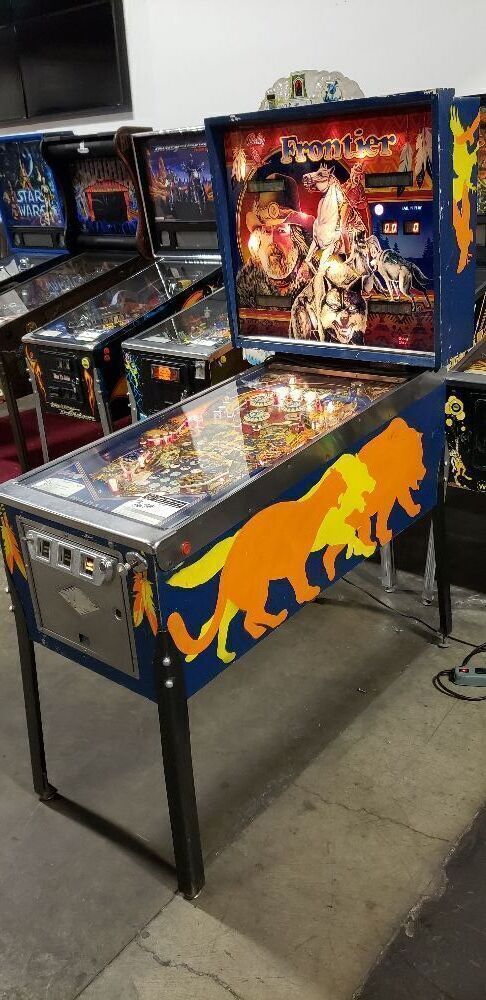 FRONTIER PINBALL MACHINE CLASSIC BALLY 1980