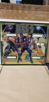 KISS PINBALL BACK GLASS REPRODUCTION LICENSED BALLY BRAND NEW