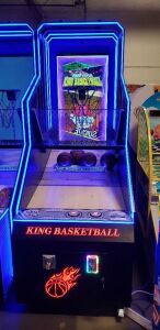 KING BASKETBALL BRAND NEW WITH LED AND LCD BACKBOARD ARCADE GAME #1