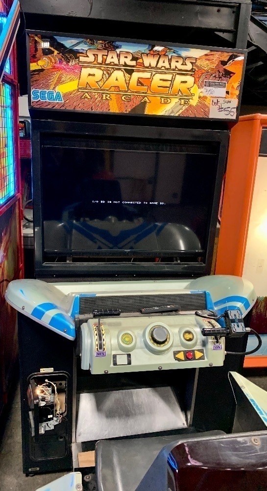 Arcade Pod Racing Game STAR WARS RACER ARCADE DELUXE 50 POD RACE ARCADE GAME