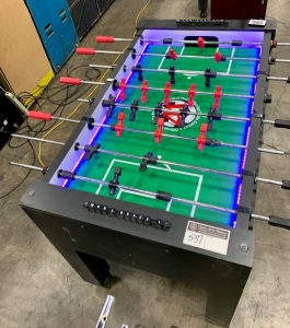 FOOSBALL WARRIOR TABLE SOCCER NON COIN OP #1