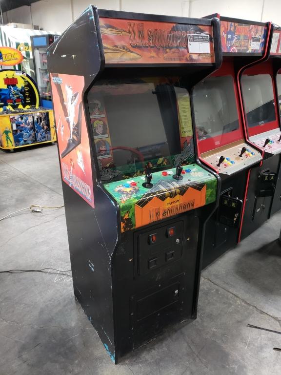 U.N. SQUADRON CLASSIC UPRIGHT ARCADE GAME