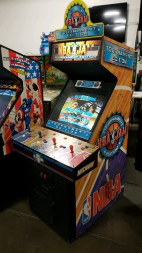 NBA JAM TOURNAMENT EDITION DEDICATED 4 PLAYER ARCADE GAME MIDWAY